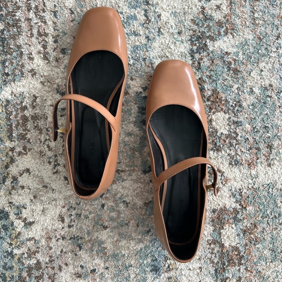 $474 BY FAR Ginny Mary Jane Pump - Clay - Picture 7 of 7